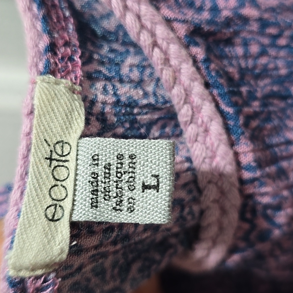 Ecote Blue and Pink Romper Woman's Size L - Picture 12 of 12